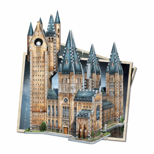 Wrebbit Harry Potter Collection Hogwarts Astronomy Tower 3D Puzzle Perspective: bottom