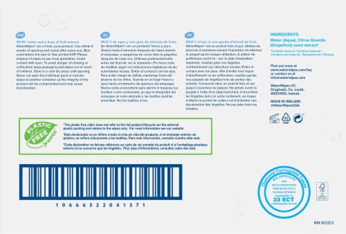 WaterWipes® Baby Wipes Perspective: bottom