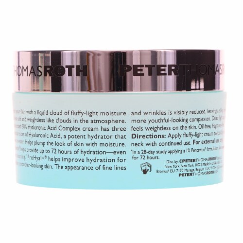 Peter Thomas Roth Water Drench Hyaluronic Cloud Cream Hydrating Moisturizer Perspective: bottom