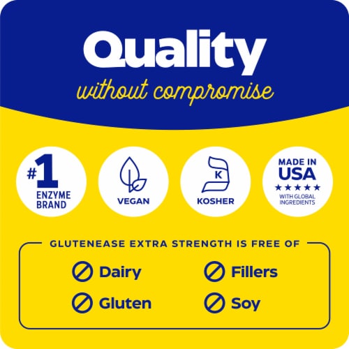 Enzymedica® GlutenEase® Extra Strength Capsules Perspective: bottom