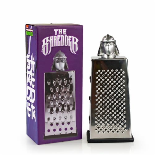 Teenage Mutant Ninja Turtles Cheese Grater | TMNT Stainless-Steel Shredder Perspective: bottom