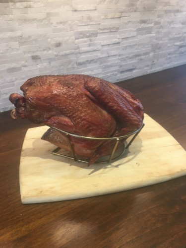 Topsy Turkey/Choice Chicken Roaster Rack Roasting Rack for Grilling and cooking pan turkey Perspective: bottom