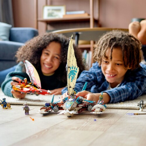 71748 LEGO® NINJAGO® Catamaran Sea Battle Perspective: bottom