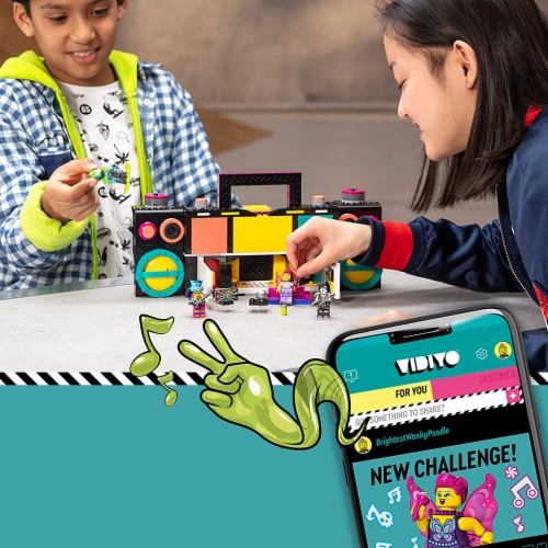 LEGO VIDIYO The Boombox Kid's Building Kit Toy, 996 Piece Set for Ages 9 and Up Perspective: bottom