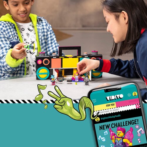 LEGO VIDIYO The Boombox Kid's Building Kit Toy, 996 Piece Set for Ages 9 and Up Perspective: bottom