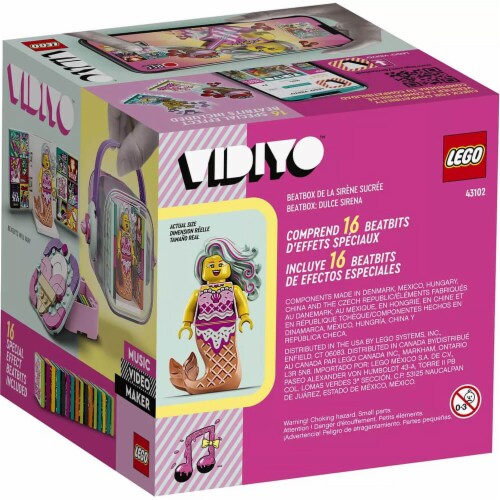 LEGO® VIDIYO™ Candy Mermaid Beatbox Building Toy Perspective: bottom