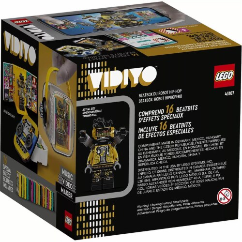 LEGO® VIDIYO™ HipHop Robot Beatbox Building Toy Perspective: bottom