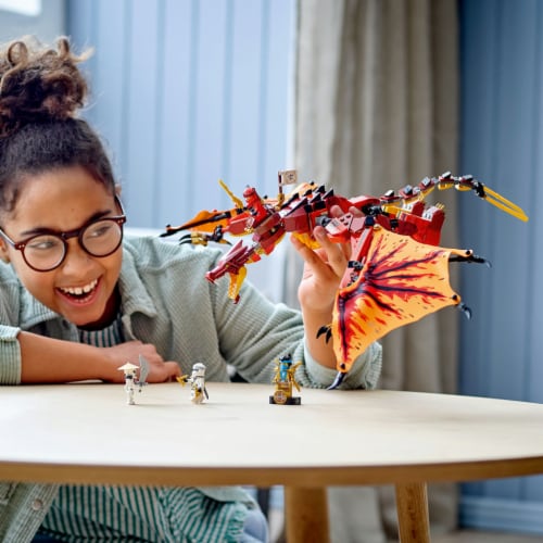 71753 LEGO® Ninjago Legacy Fire Dragon Attack Perspective: bottom