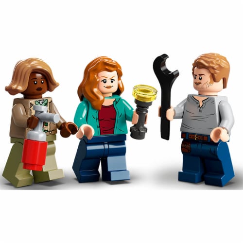 LEGO® Jurassic World Dominion Quetzalcoatlus Plane Ambush Perspective: bottom