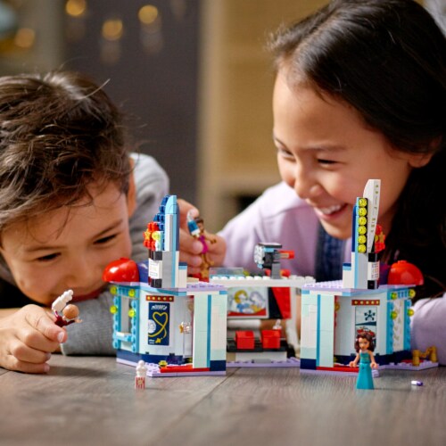 LEGO® Friends Heartlake City Movie Theater Building Toy Perspective: bottom