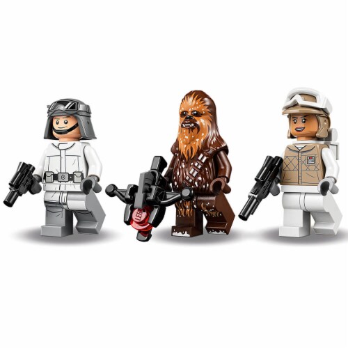 LEGO Star Wars Hoth AT-ST Walker 75322 Building Toy for Kids with Chewbacca  Minifigure and Droid Figure, The Empire Strikes Back Model