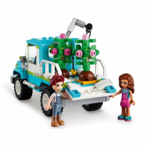 LEGO® Friends Tree-Planting Vehicle Set Perspective: bottom
