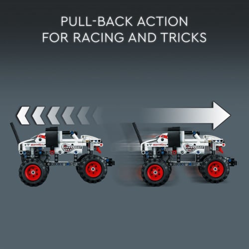 LEGO® Technic™ Monster Jam Monster Mutt Dalmatian Perspective: bottom