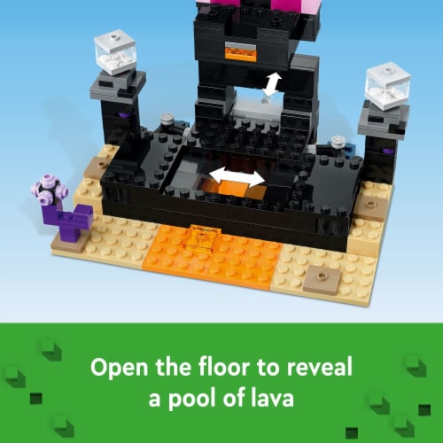 LEGO® 21242 Minecraft The End Arena Building Set Perspective: bottom