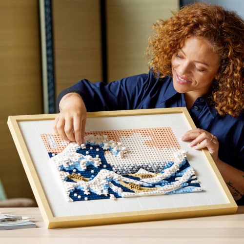 LEGO® 31208 Hokusai – The Great Wave V39 Perspective: bottom