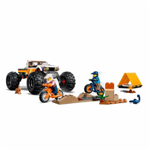 LEGO® 60387 City 4x4 Off-Roader Adventures Building Toy Perspective: bottom