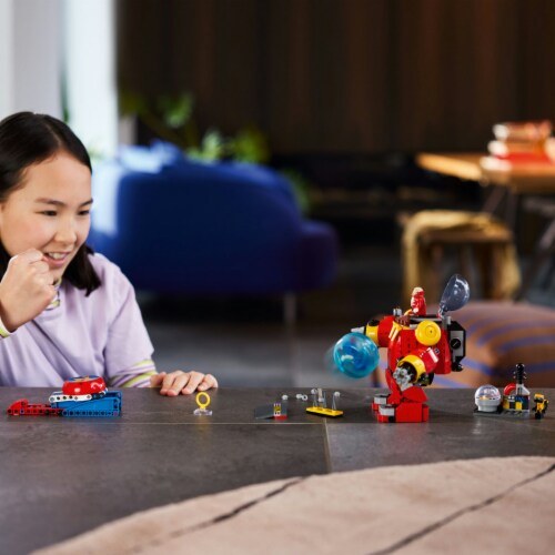LEGO® Sonic The Hedgehog™ Sonic vs. Dr Eggman's Death Egg Robot Building Set Perspective: bottom