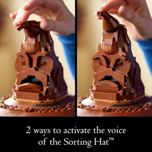 LEGO® Harry Potter Hogwarts Talking Sorting Hat (76429) Building Set Perspective: bottom