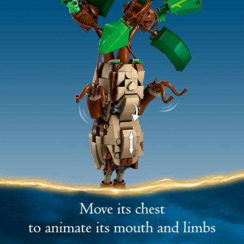 LEGO® Harry Potter™ Mandrake Magical Plant 76433 Perspective: bottom