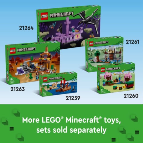 LEGO Minecraft The Windmill Farm Buildable Video Game Toy 21262 Perspective: bottom