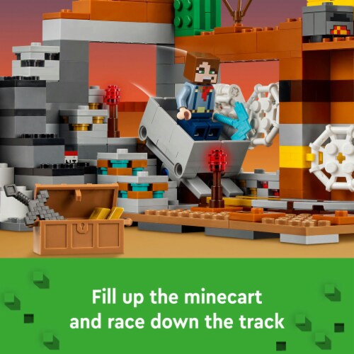LEGO® Minecraft The Badlands Mineshaft Perspective: bottom