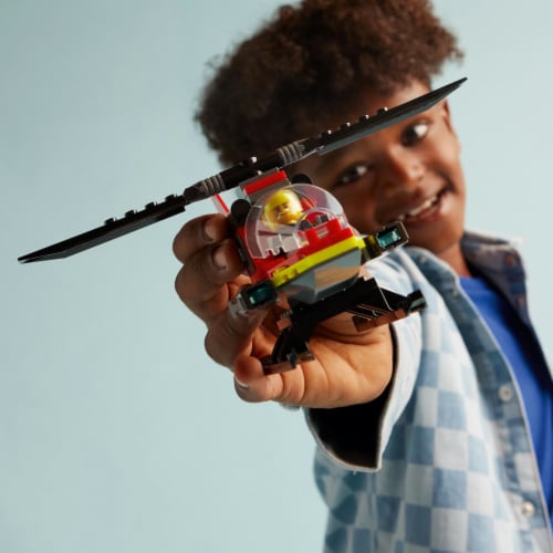 LEGO® City Fire Rescue Helicopter 60411 Perspective: bottom