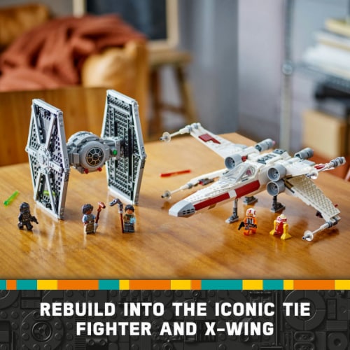 LEGO® Star Wars™ TIE Fighter & X-Wing Mash-up 75393 Perspective: bottom