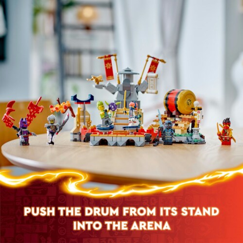 LEGO® Ninjago Dragons Rising Tournament Battle Arena 71818 Perspective: bottom