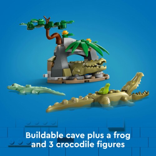 LEGO® City Jungle Explorer Water Plane 60425 Perspective: bottom
