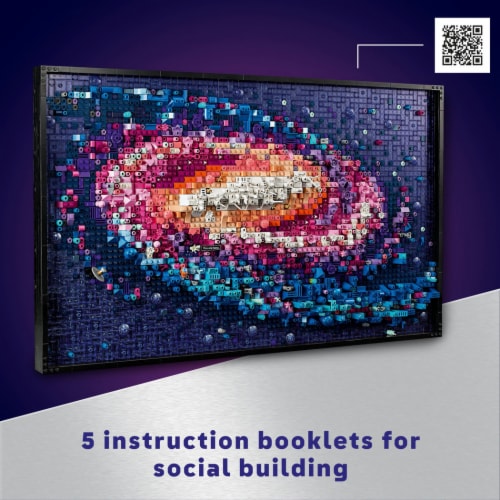 LEGO® The Milky Way Galaxy 31212 Perspective: bottom
