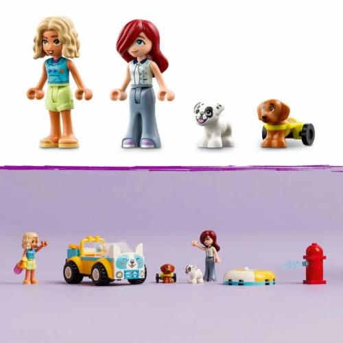 LEGO® Friends Dog Grooming Car 42635 Perspective: bottom