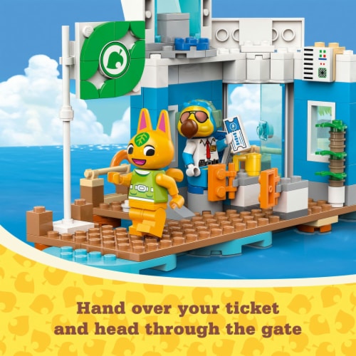 LEGO® Animal Crossing Fly WIth Dodo Airlines 77051 Perspective: bottom