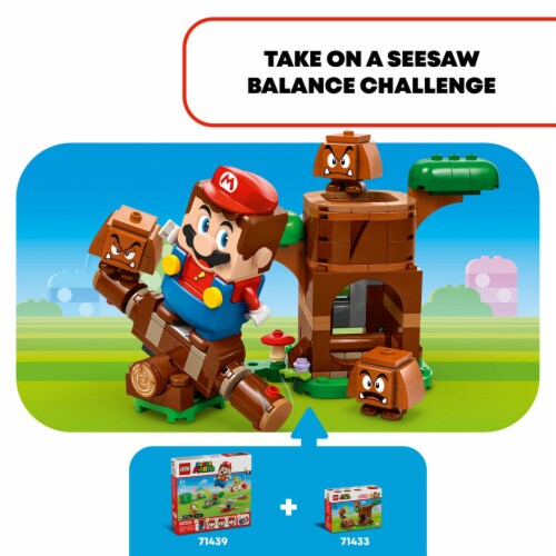 LEGO® Super Mario™ Goombas' Playground 71433 Perspective: bottom