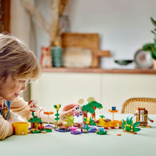 LEGO® Super Mario™ Soda Jungle Maker Set 71434 Building Set Perspective: bottom