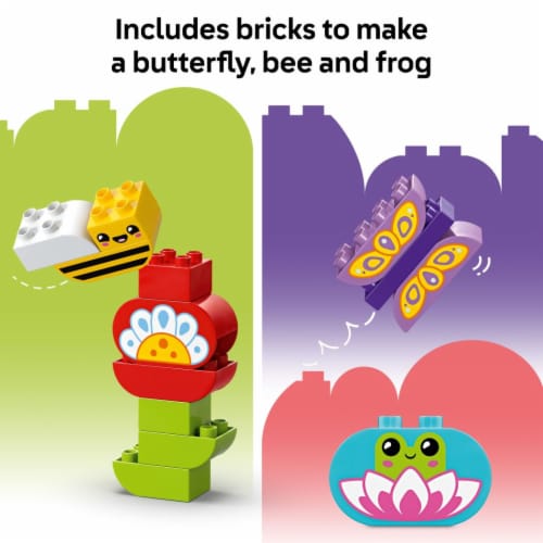 LEGO DUPLO Town Creative Garden & Flowers Building Toy 10444 Perspective: bottom