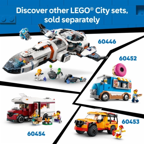 LEGO City Emergency Ambulance Building Toy 60451 Perspective: bottom