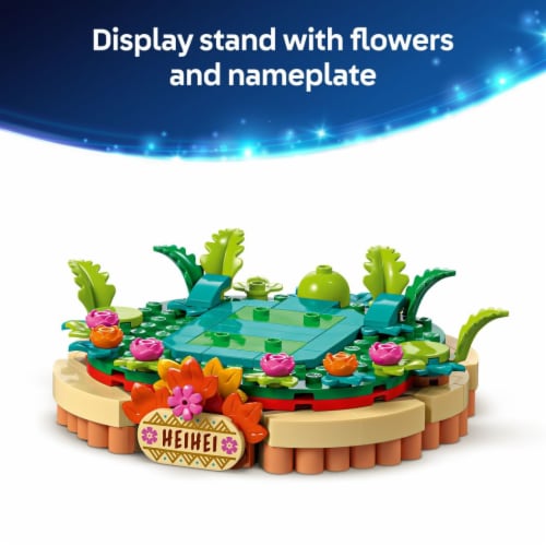 LEGO® Disney Moana 2 Heihei Buildable Animal 43272 Building Set Perspective: bottom