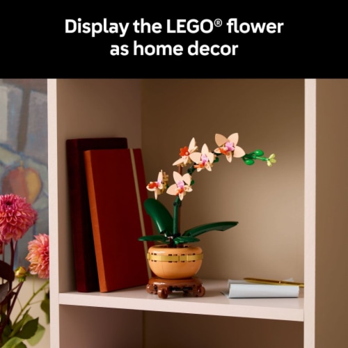 LEGO Botanicals Mini Orchid Building Set for Adults 10343 Perspective: bottom