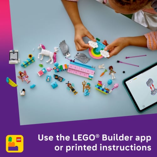 LEGO Friends Costume Party with Unicorn & Fairy 42661 Perspective: bottom