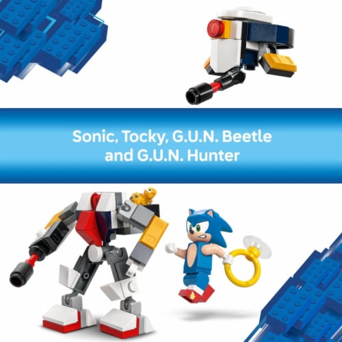 LEGO Sonic the Hedgehog: Sonic's Campfire Clash Building Toy 77001 Perspective: bottom