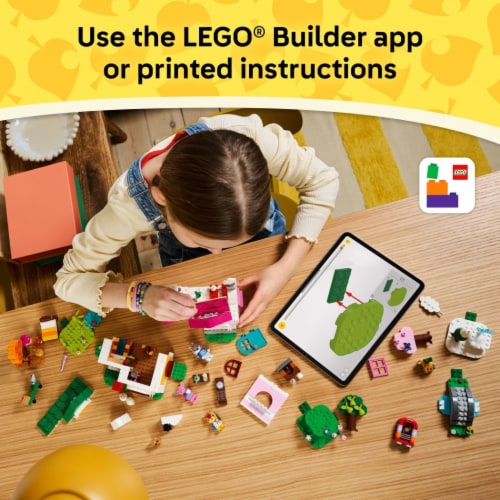 LEGO Animal Crossing Creative Houses: Seasons of Fun 77057 Perspective: bottom