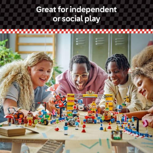 LEGO Super Mario: Mario Kart Standard Kit Building Toy 72032 Perspective: bottom