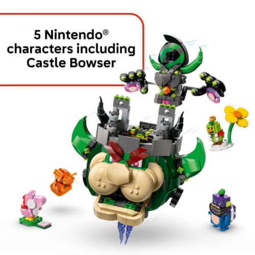 LEGO Super Mario Prince Florian & Castle Bowser 72042 Perspective: bottom