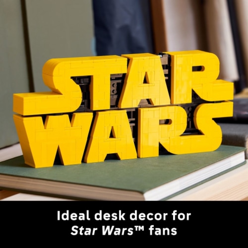 LEGO Star Wars Brick-Built Star Wars Logo 75407 Perspective: bottom