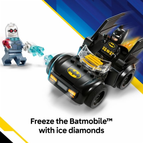 LEGO DC Batman & Batmobile vs. Mr. Freeze Toy Building Set 76301 Perspective: bottom