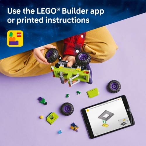 LEGO Marvel The Hulk Truck vs. Thanos 76312 Building Set Perspective: bottom