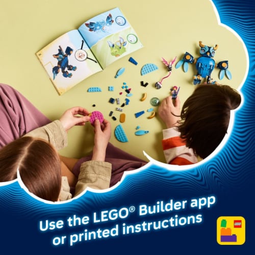 LEGO DREAMZzz Zoey’s Time Owl Building Toy 71494 Perspective: bottom