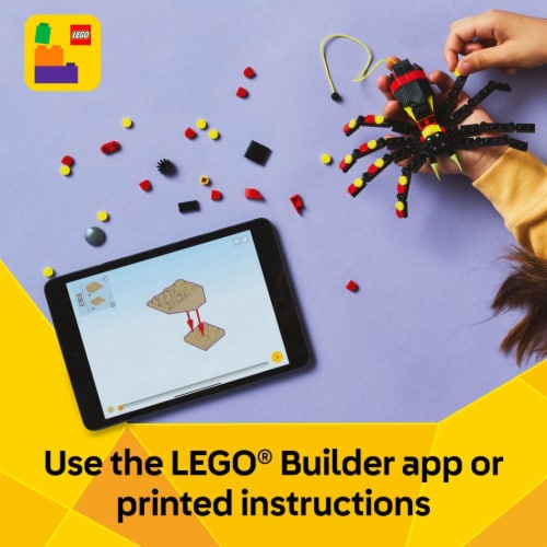 LEGO Creator 3 in 1 Wild Animals Surprising Spider Building Toy 31159 Perspective: bottom