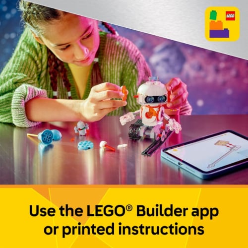 LEGO Creator 3 in 1 Space Robot Building Toy 31164 Perspective: bottom