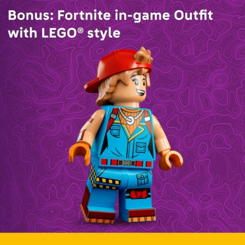 LEGO Fortnite Peely & Sparkplug’s Camp Toy 77075 Perspective: bottom